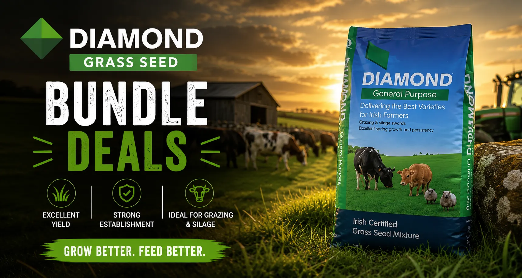 Bundle Up & Save on Diamond Grass Seed