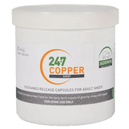 Agrimin 24/7 Copper Sheep 4g 250'S