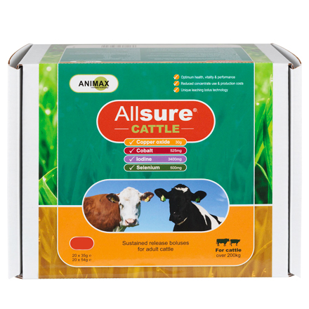 Allsure Cattle Boluses 10 pack