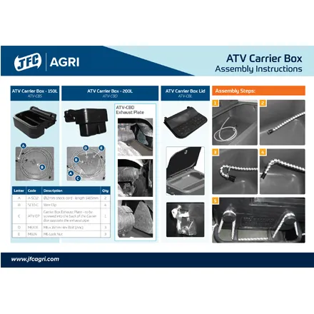 JFC ATV Carrier Box 150L