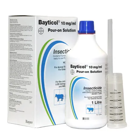 Bayticol 1% Pour-On - 1 Litre (Flumethrin)
