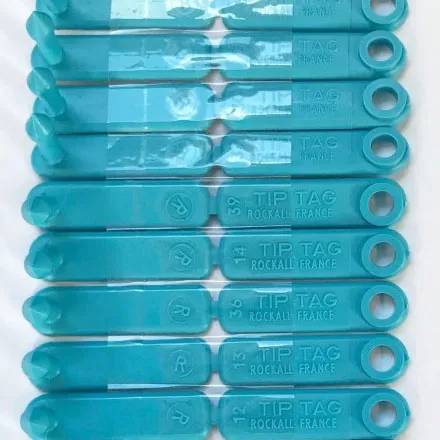 Ear tag lamb blue numbered pk 100