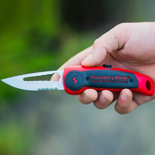 Boundary Blade Fence Tester & Pocket Knife Tool