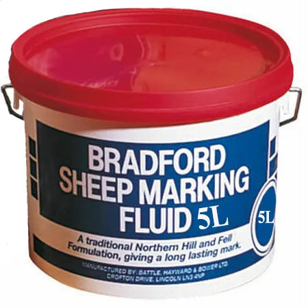 Bradford Sheep Marking Fluid 5ltr Red
