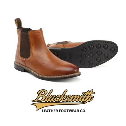 Blacksmith Chelsea Dealer Boots Tan 007