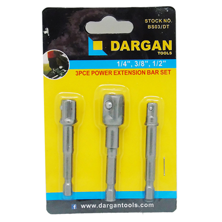 Dargan Extension Power Bar Set- 3 Piece