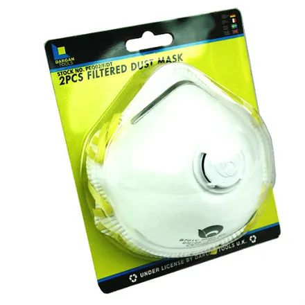 Dargan Filtered Dust Mask- 2 Pack