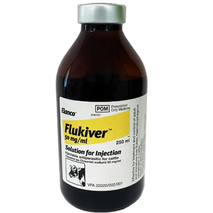 Flukiver Injection 250ml (Closantel)