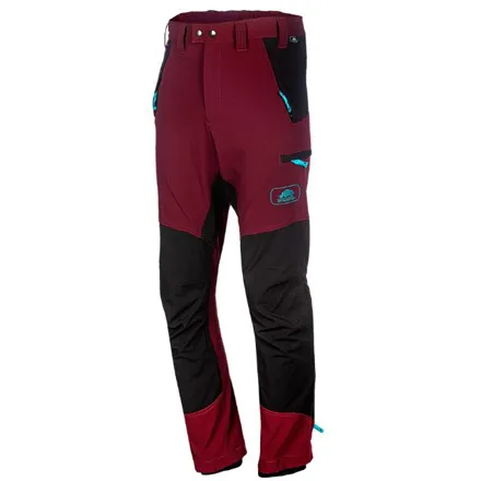 Gecko Climbing Trousers Burgundy Red