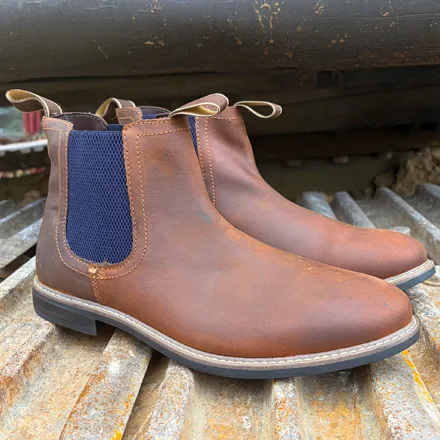 Blacksmith Dealer Boots Waxed Tan 008