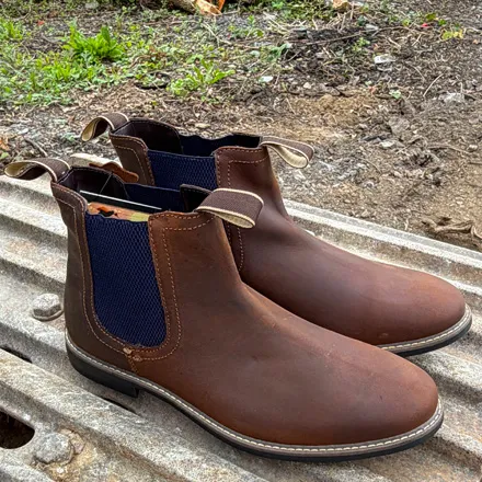 Blacksmith Dealer Boots Waxed Tan 008