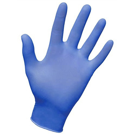 Nitrile heavy disposable gloves (10 boxes)