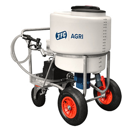 JFC Milk Kart with Mixer & Pump 170 Litre