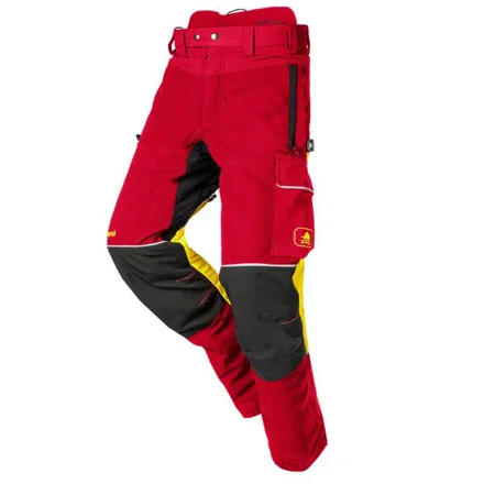 Samourai Chainsaw Trousers Red