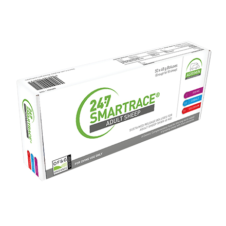 24/7 Smartrace Sheep Boluses (50 Pack)