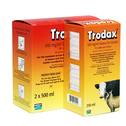 Trodax 34% Injection