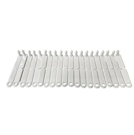 Ear Tag Lamb White numbered 100 Pack