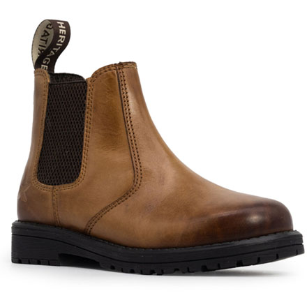 Xpert Heritage Wrangler Jnr Dealer Boots Tan agridirect.ie